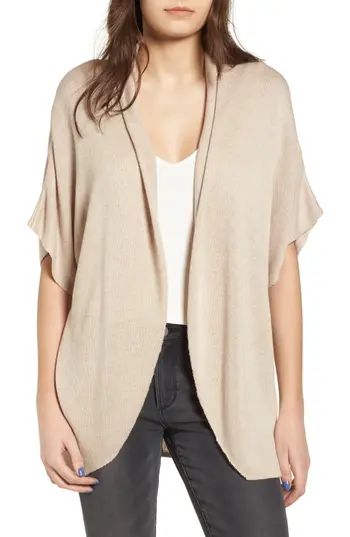 Women's Leith Dolman Sleeve Cardigan, Size XX-Large - Brown | Nordstrom
