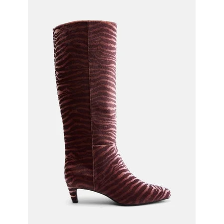 Scoop Women s Two Tone Boot Wide Width Available | Walmart (US)