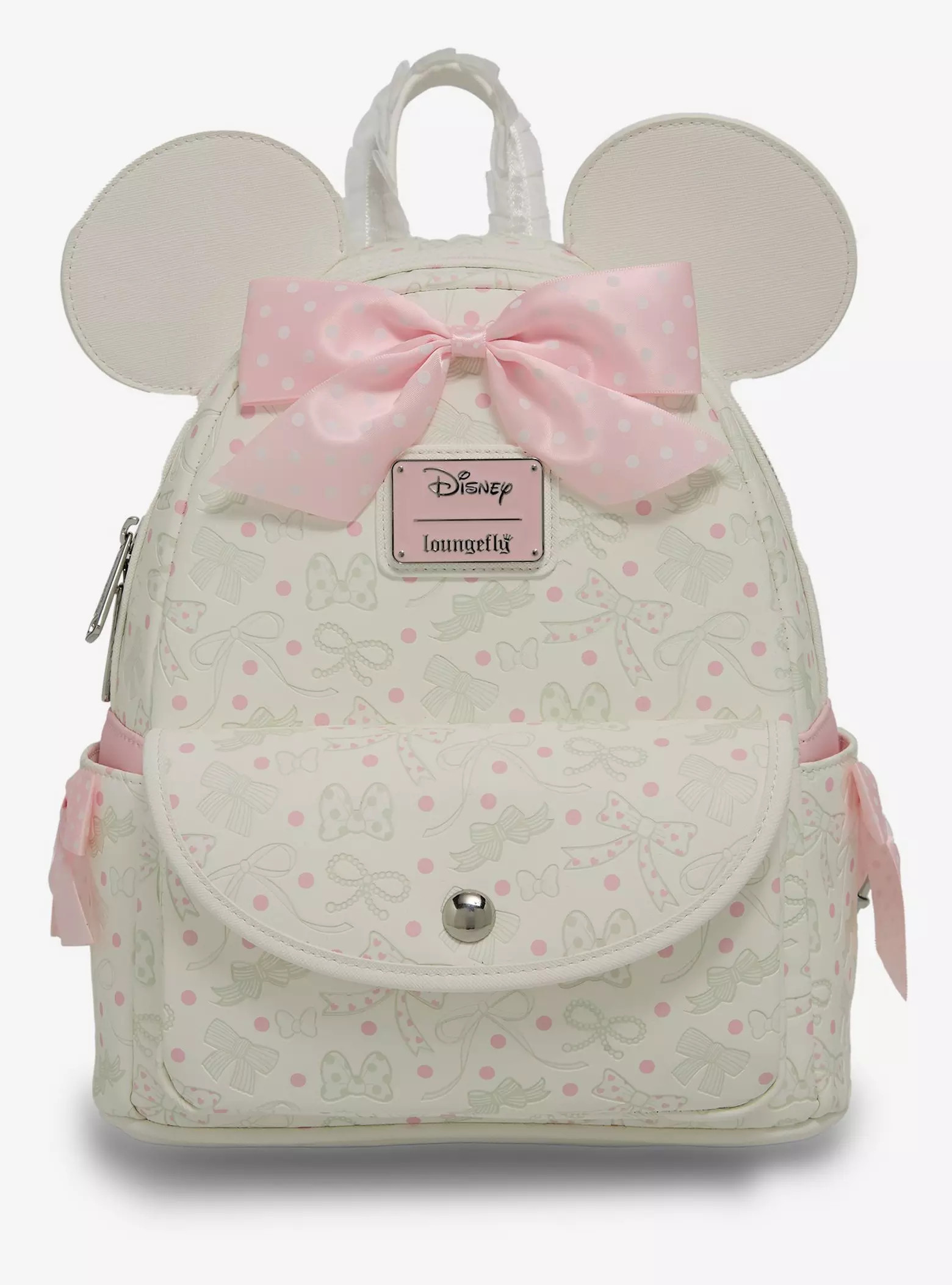 Loungefly Disney Minnie Mouse Bows & Ribbons Mini Backpack - BoxLunch Exclusive | BoxLunch | BoxLunch