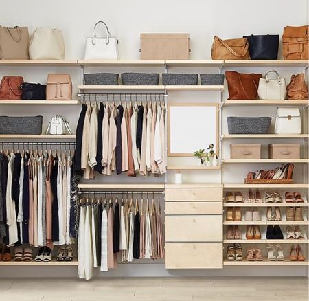 Who is new year resolution is to get organized this year?🙋🏼‍♀️ right now everything that is Elfa brand is 30% off!! go check out everything that’s available and snag what you can Marla special is still running, including this perfect closet organizer 🫶🏼

#organization #organizer

#LTKhome #LTKsalealert #LTKover40