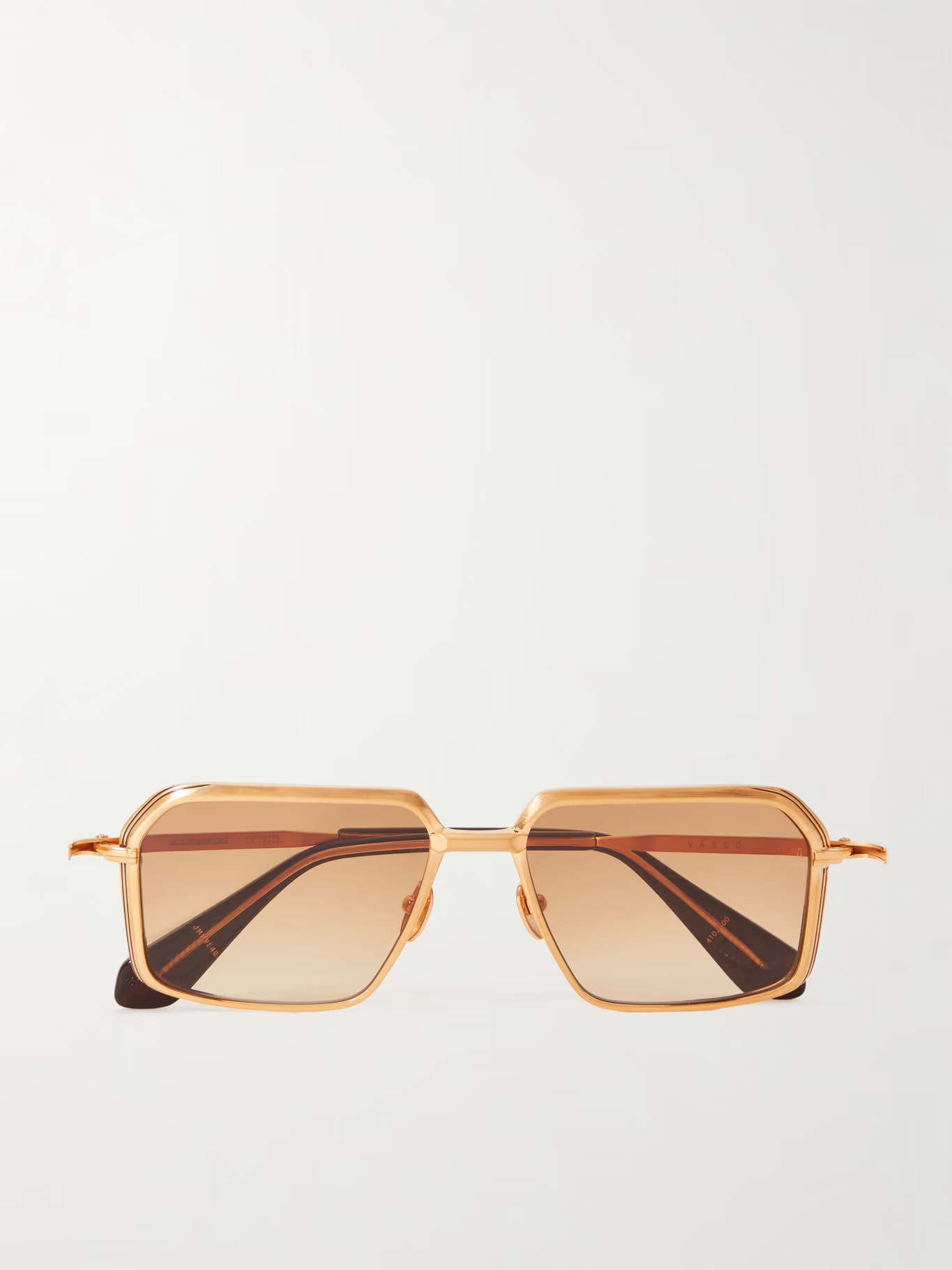 Vasco Square-Frame Gold-Tone Sunglasses | Mr Porter (UK)