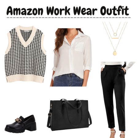 Amazon work wear outfit. Fall outfit. 

Follow my shop @workwear_outfits on the @shop.LTK app to shop this post and get my exclusive app-only content!
https://liketk.it/3OJvS

    #LTKsalealert #LTKunder50 #LTKstyletip #LTKunder100 #LTKshoecrush #LTKworkwear #LTKSeasonal #LTKitbag 

 

#LTKcurves #LTKSeasonal #LTKCyberweek
