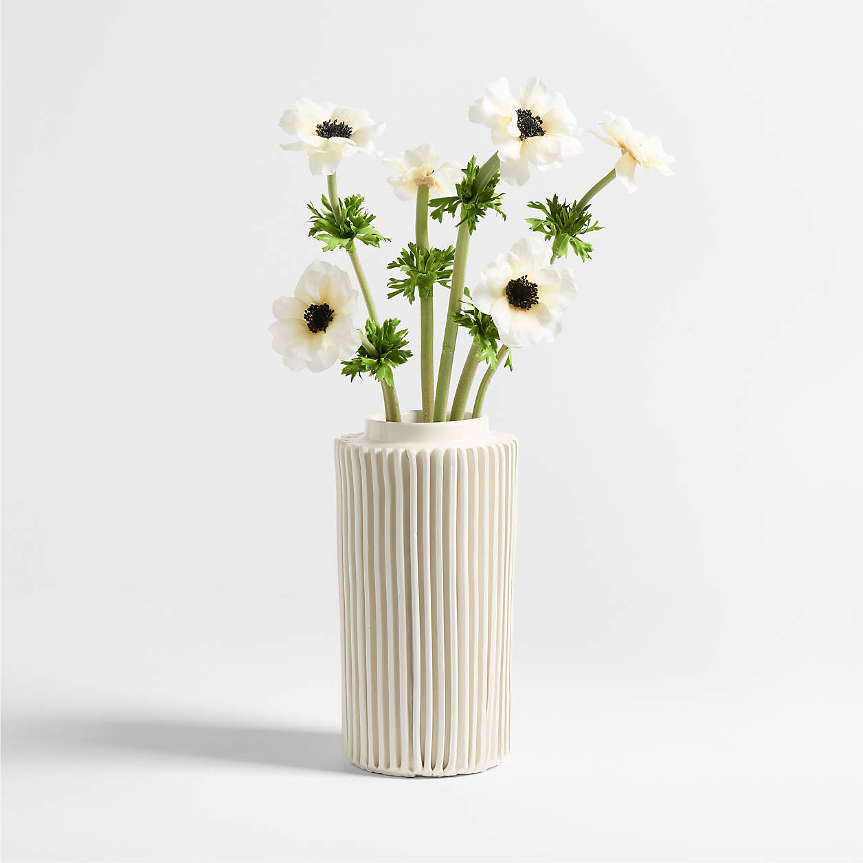 Faux Anemone Stem Set of 3 by Abigail Ahern + Reviews | Crate & Barrel | Crate & Barrel