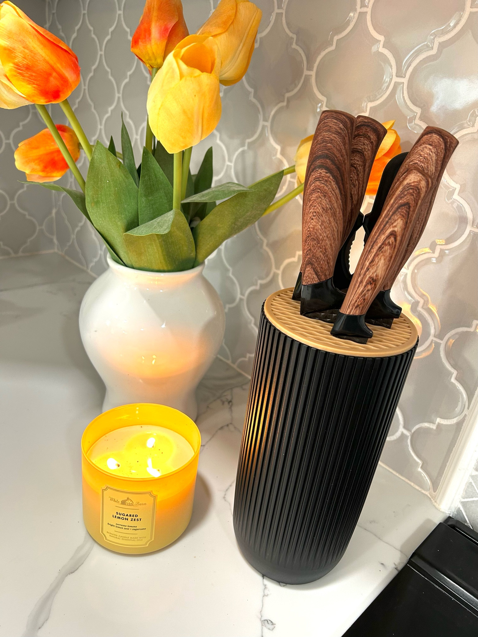 A knife set that is actually CUTE on the counter! 

#LTKFamily #LTKHome #LTKFindsUnder50