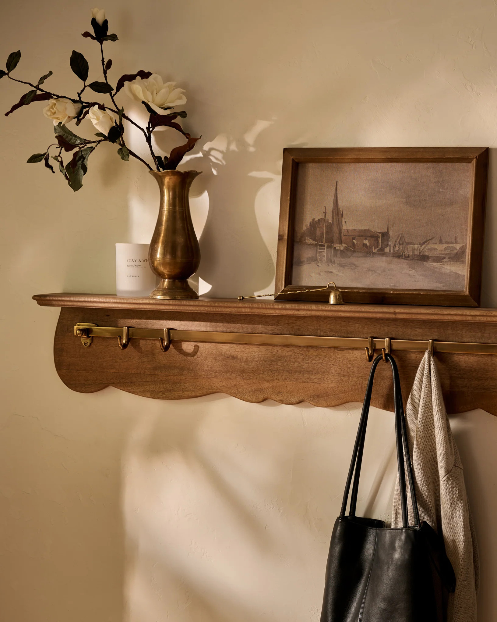 Emile Rail Shelf | Magnolia