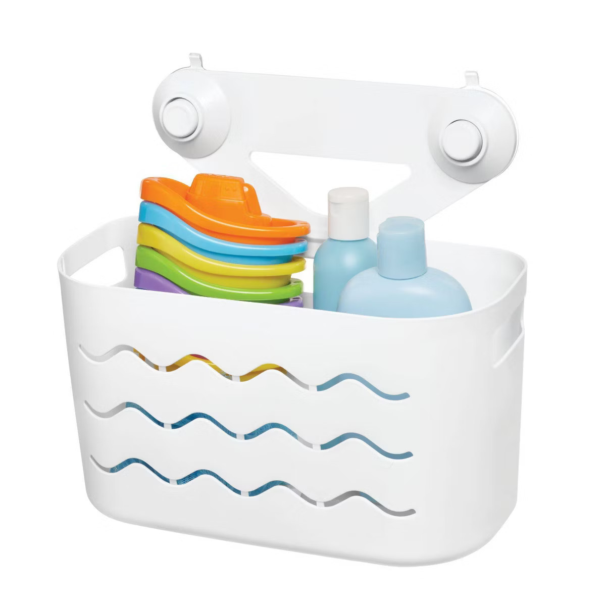Kids' Medium Shower Caddy White - Pillowfort™ | Target