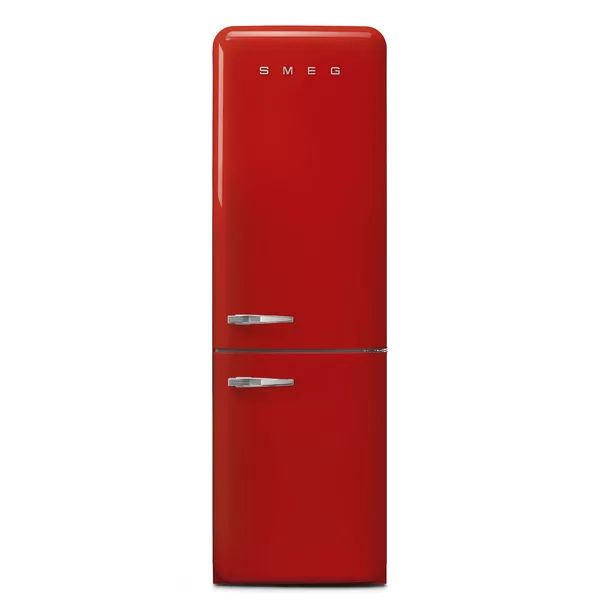 50s Retro Style 24" Bottom Freezer 12.8 cu. ft. Energy Star Refrigerator | Wayfair North America