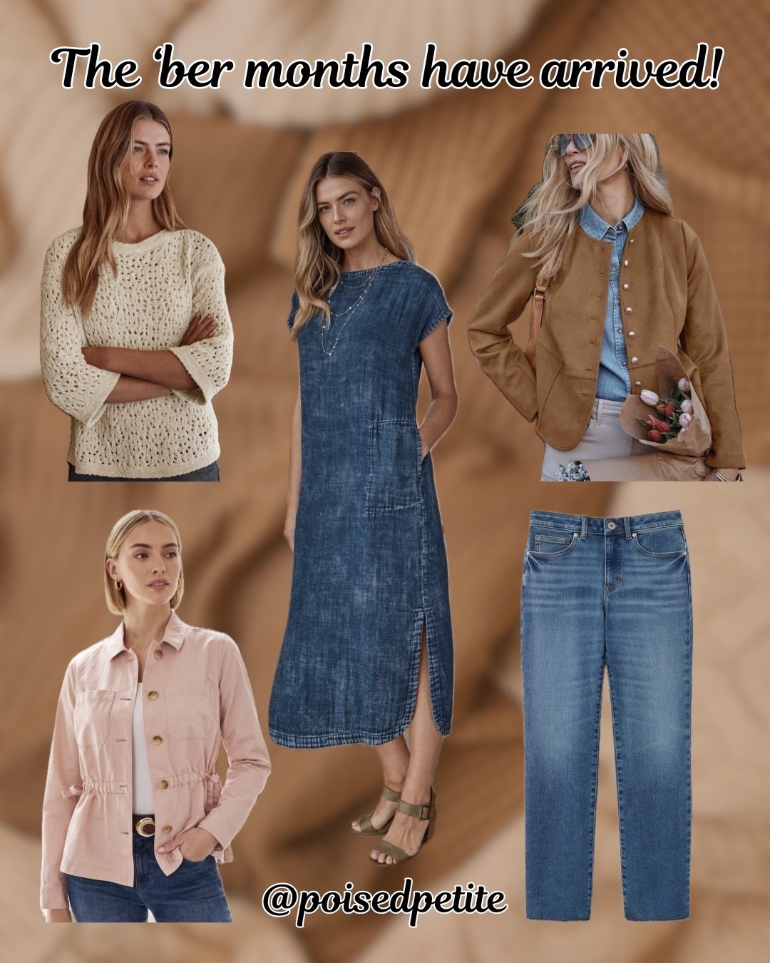 The ‘ber months are here and I’m so ready for it! Here are a few styles I have my eyes on👀. 
@jjill

#LTKOver40 #LTKPetite