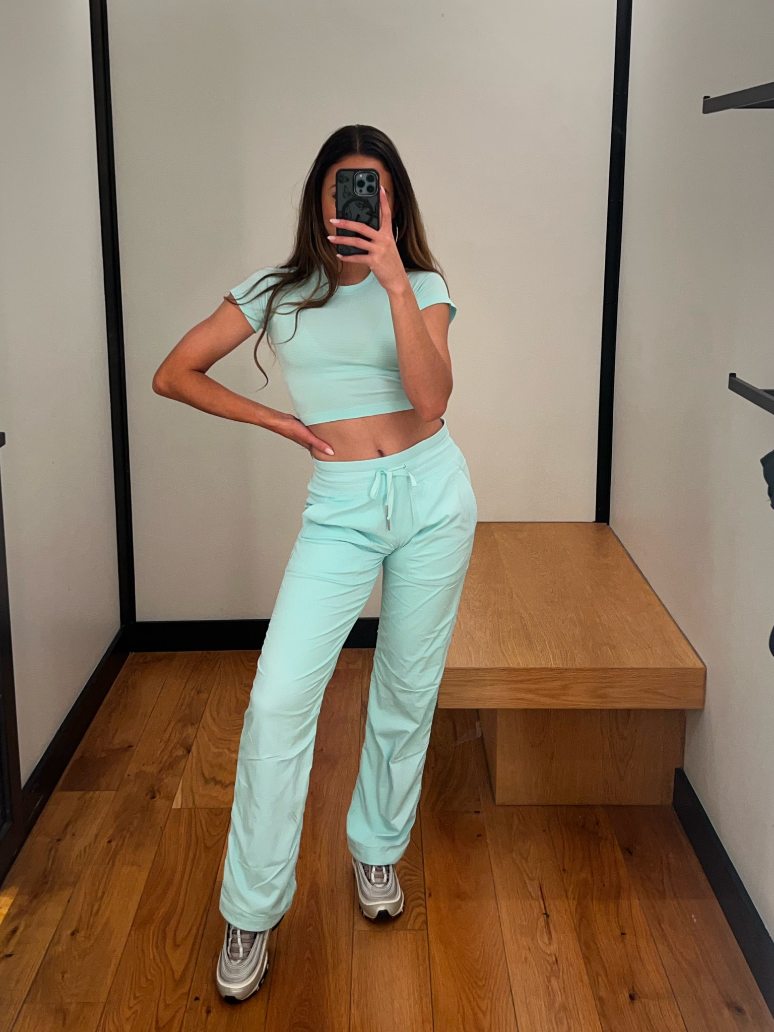 This mint color is on sale at lululemon! Wearing a 4 in the top and the pants! Run to get them now!! 

#LTKFindsUnder100 #LTKStyleTip #LTKFallSale