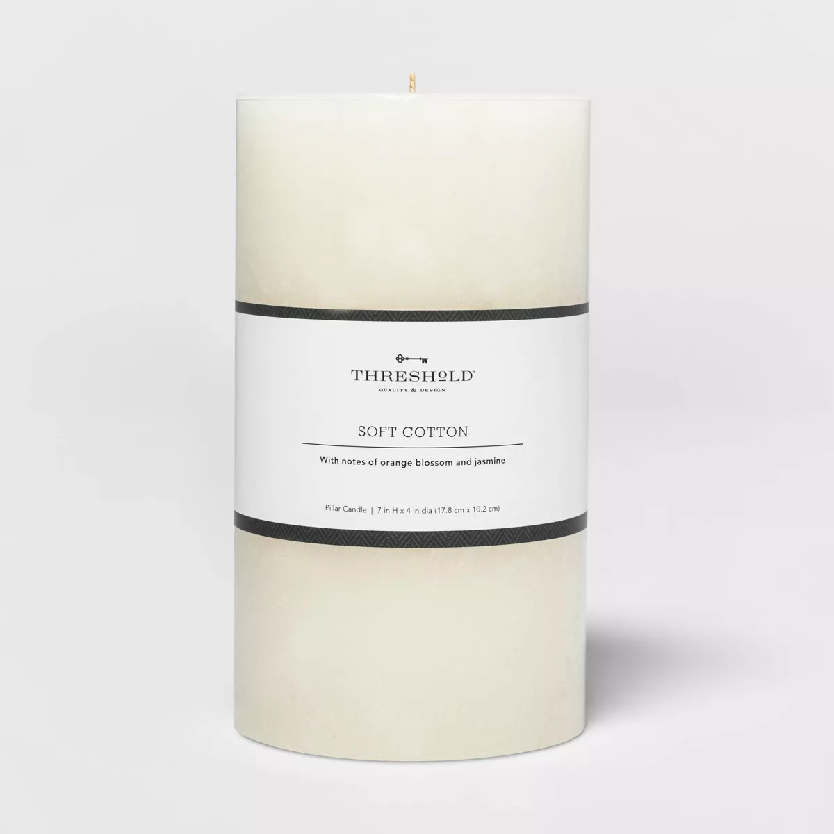 Pillar Candle Soft Cotton White - Threshold™ | Target