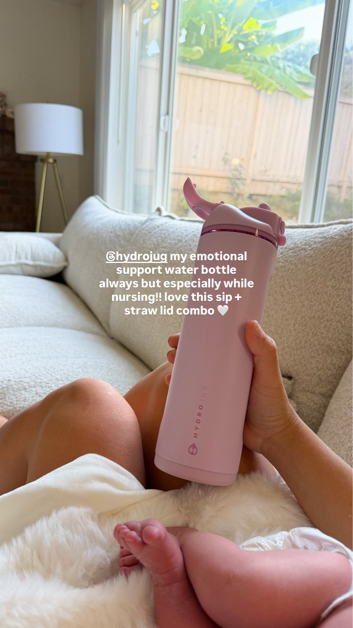 My nursing must-have is my Hydrojug of course!! Love the 32oz Sport but have a few of their bottles on hand for different things. So many cute colors too! Best water bottle hands down 🫶 @HydroJug #Ad
