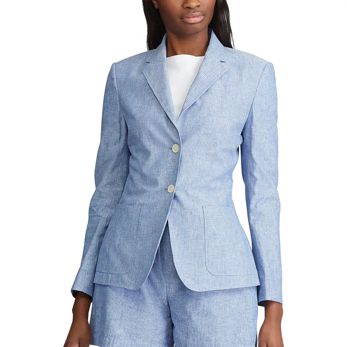 Women's Chaps Striped Blazer | Kohl's