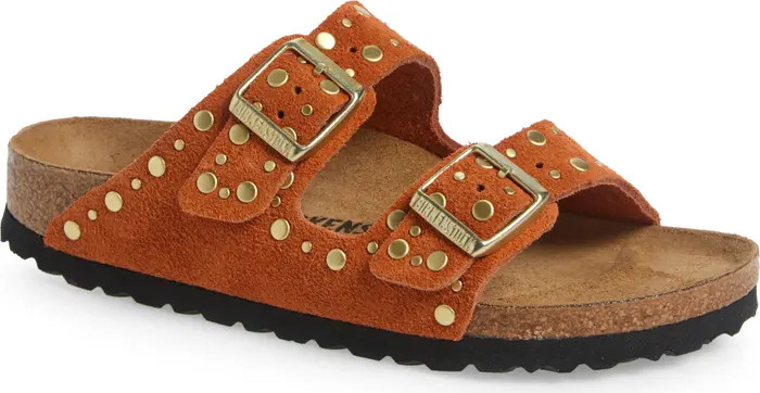 Birkenstock Arizona Rivets Studded Slide Sandal (Women) | Nordstrom | Nordstrom