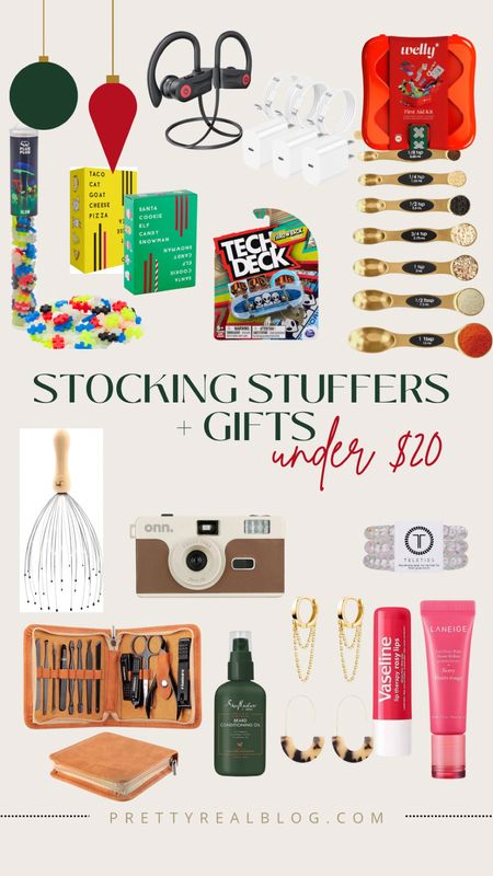 Stocking stuffer ideas, gift guide, gifts for him, gifts for her, Christmas gifts, Christmas presents, Christmas decor, gifts under $20

#LTKkids #LTKfamily #LTKGiftGuide