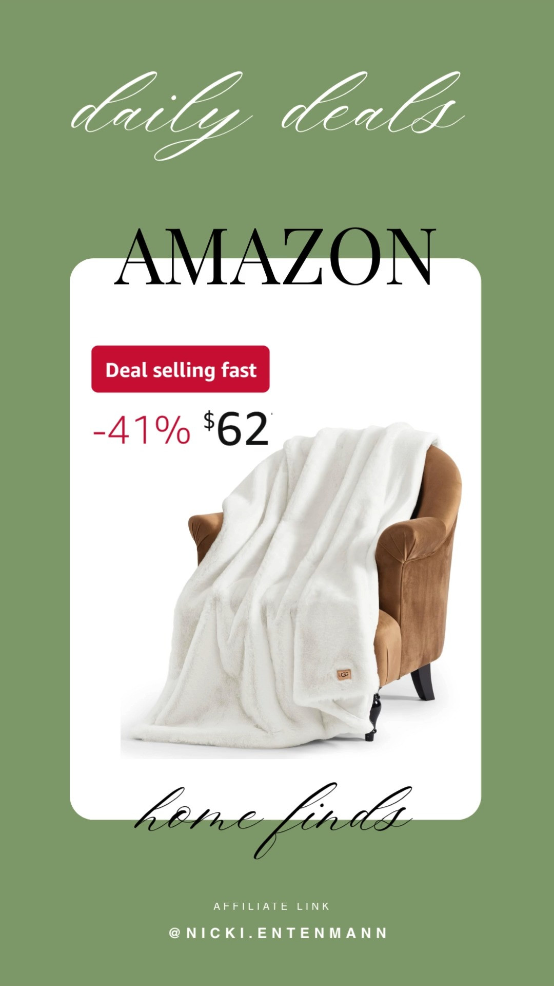 This UGG Euphoria faux fur throw blanket brings cheerful coziness and effortless charm to everyday lounging with luxe flair. #UGGBlanket #FauxFurThrow #HomeComfort #CozyLiving #LifestyleHome #WarmEssentials #ModernDecor #DailyRelaxation #BedroomStyle #LuxuryHome 🛋️✨❄️
 

 #LTKdayinmylife #LTKSeasonal #LTKHome