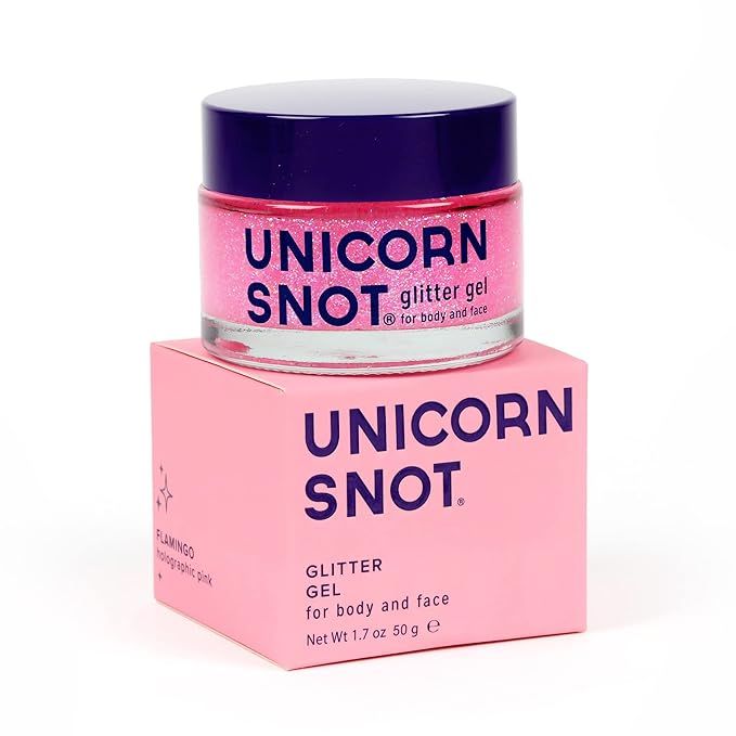 Unicorn Snot Holographic Face Glitter & Body Glitter Gel: Glitter Makeup, Hair Glitter, Stocking ... | Amazon (US)