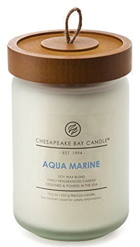 Chesapeake Bay Candle Heritage Scented Candle, Aqua Marine Large | Amazon (US)