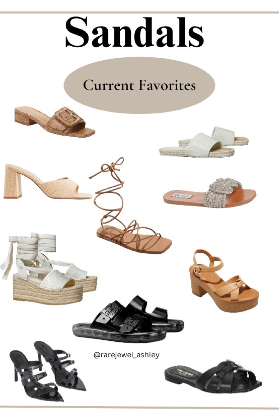 My current sandal top picks for the summer! 

#summeroutfit #vacationoutfit #weekendoutfits #Sandals #Trending #ootd #lotd #ltkunder50

#LTKFind #LTKshoecrush #LTKstyletip