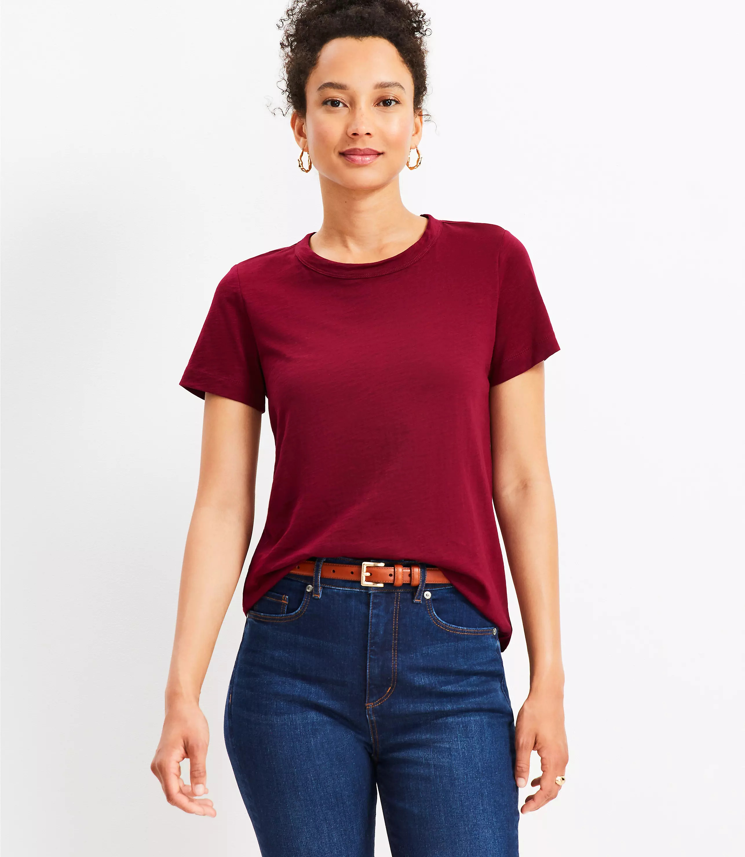 Everyday Crew Tee | LOFT