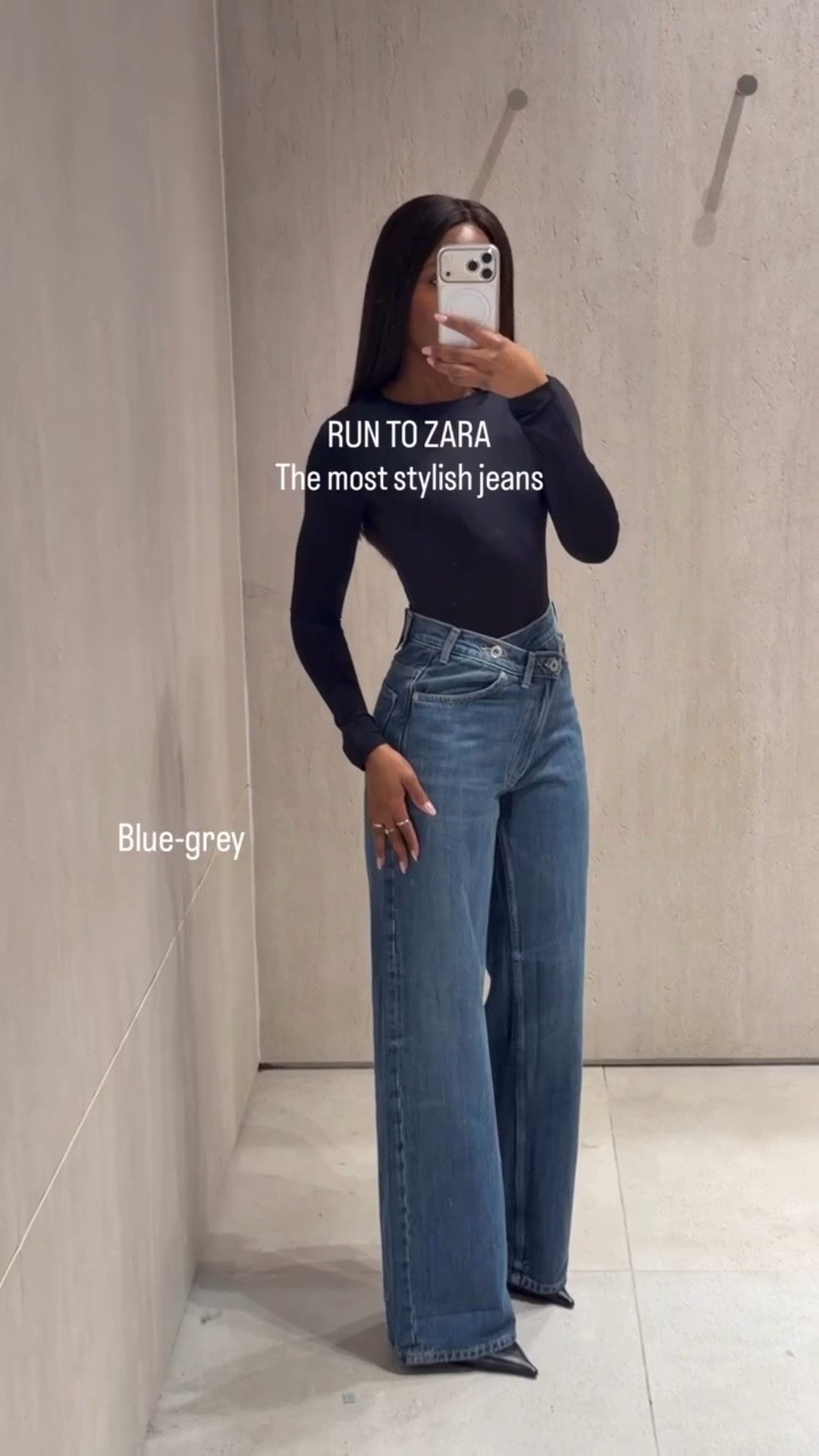 The Best Jeans @Zara 
Wearing size EUR EUR34 (160cm Tall)
#style #fashionstyle #styleinspo #denim

#LTKootd #LTKTall #LTKPetite