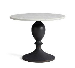 Chapman Round Marble Pedestal Dining Table (39") | Pottery Barn (US)