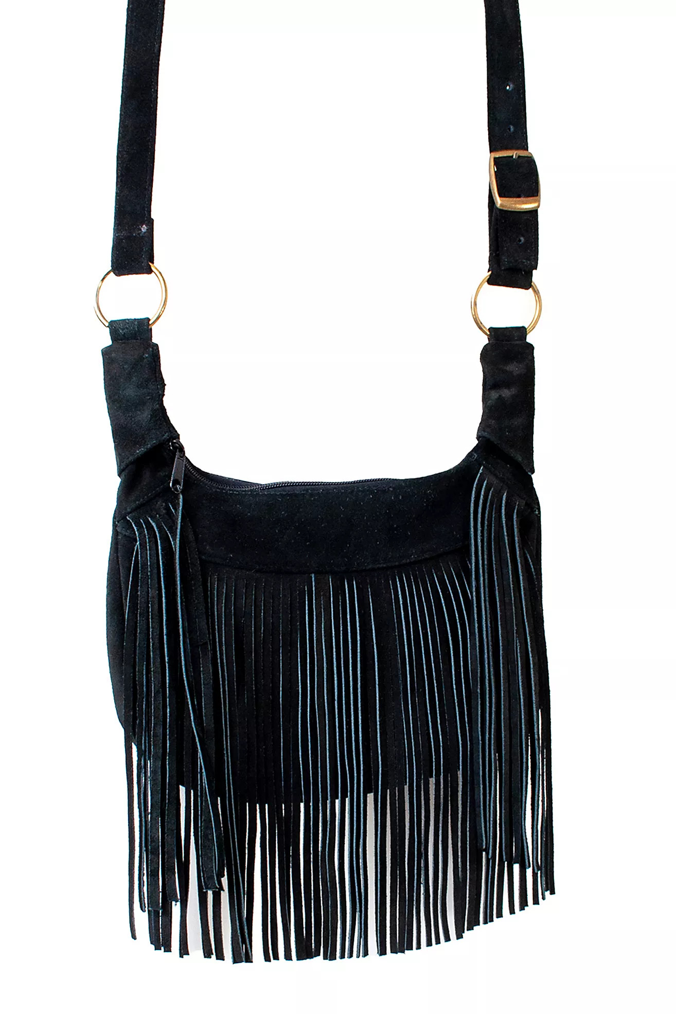 Hippie Shop Bohemian Suede Fringe Shoulder Bag | Free People (Global - UK&FR Excluded)