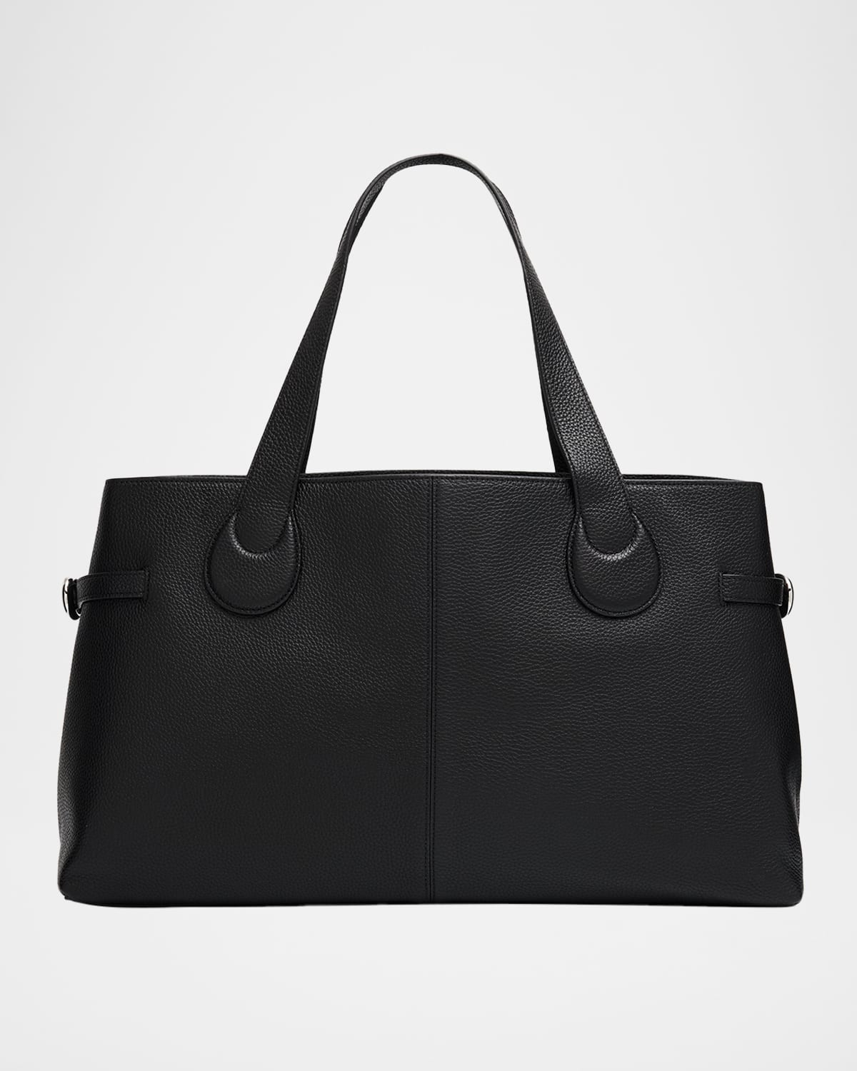 Piper Grain Leather Tote Bag | Neiman Marcus