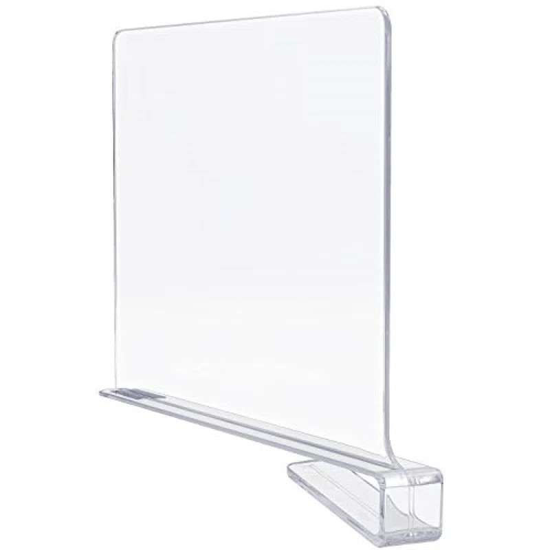 Acrylic Shelf Dividers - 4 Set | Wayfair North America