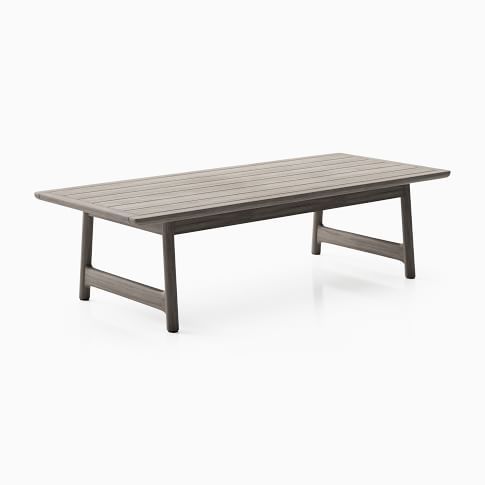 Nailah Outdoor Rectangle Coffee Table (55.1") | West Elm (US)
