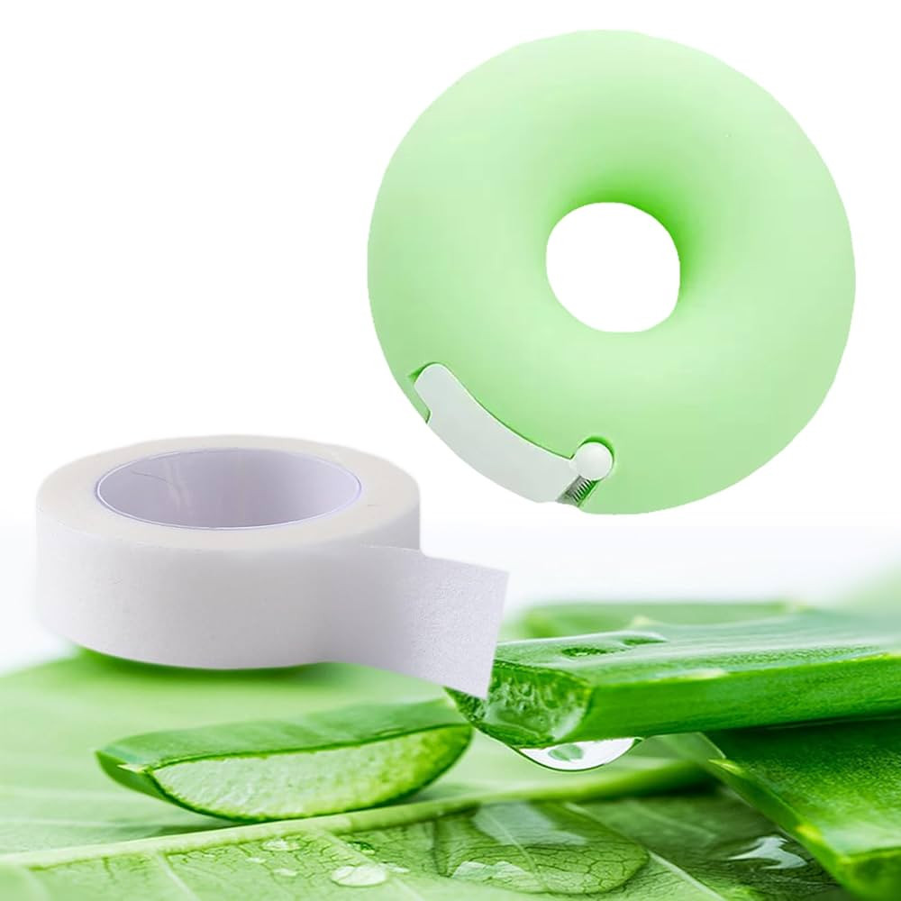 swfDzk Aloe Vera Beauty Makeup Tape; Eye Shadow; Eyelash Transplantation; Eyelash Technology; Mak... | Amazon (US)