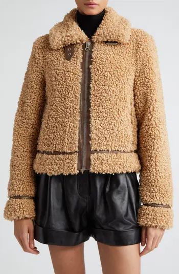 Stand Studio Audrey Faux Shearling Jacket | Nordstrom | Nordstrom