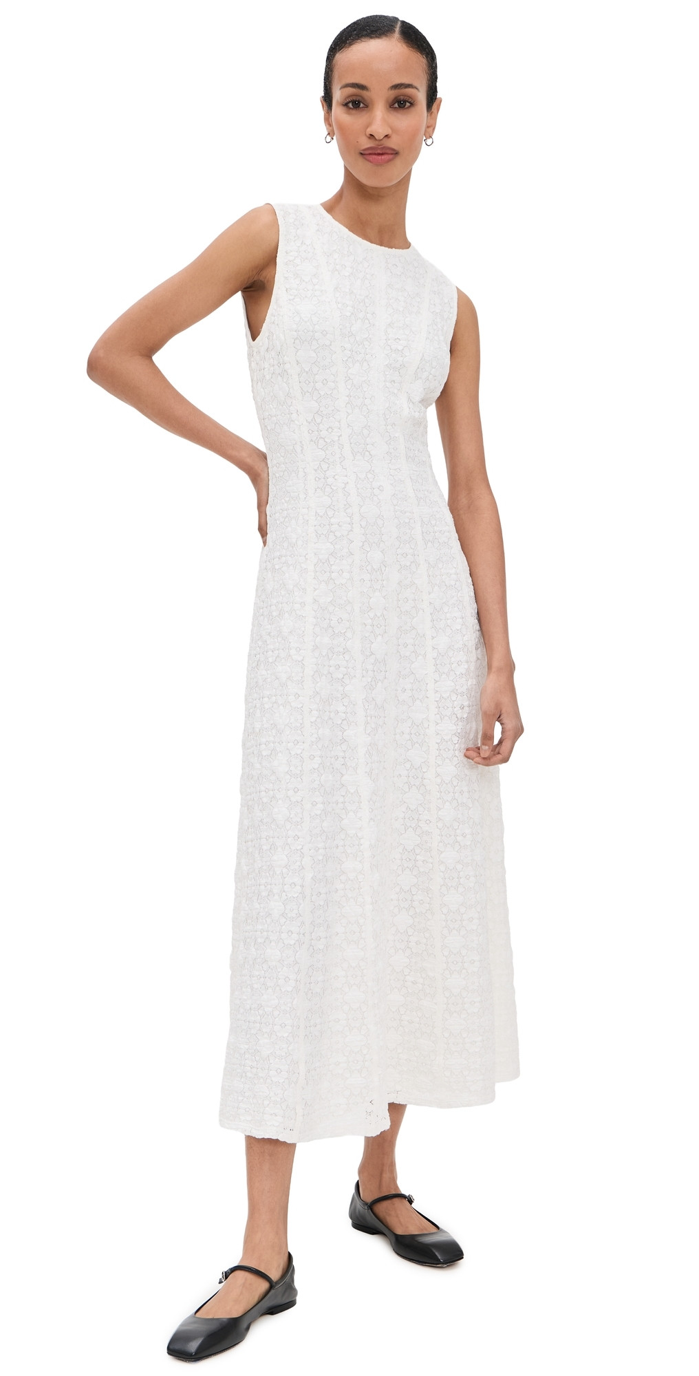 Hill House Home The Leanne Dress White XL | Shopbop