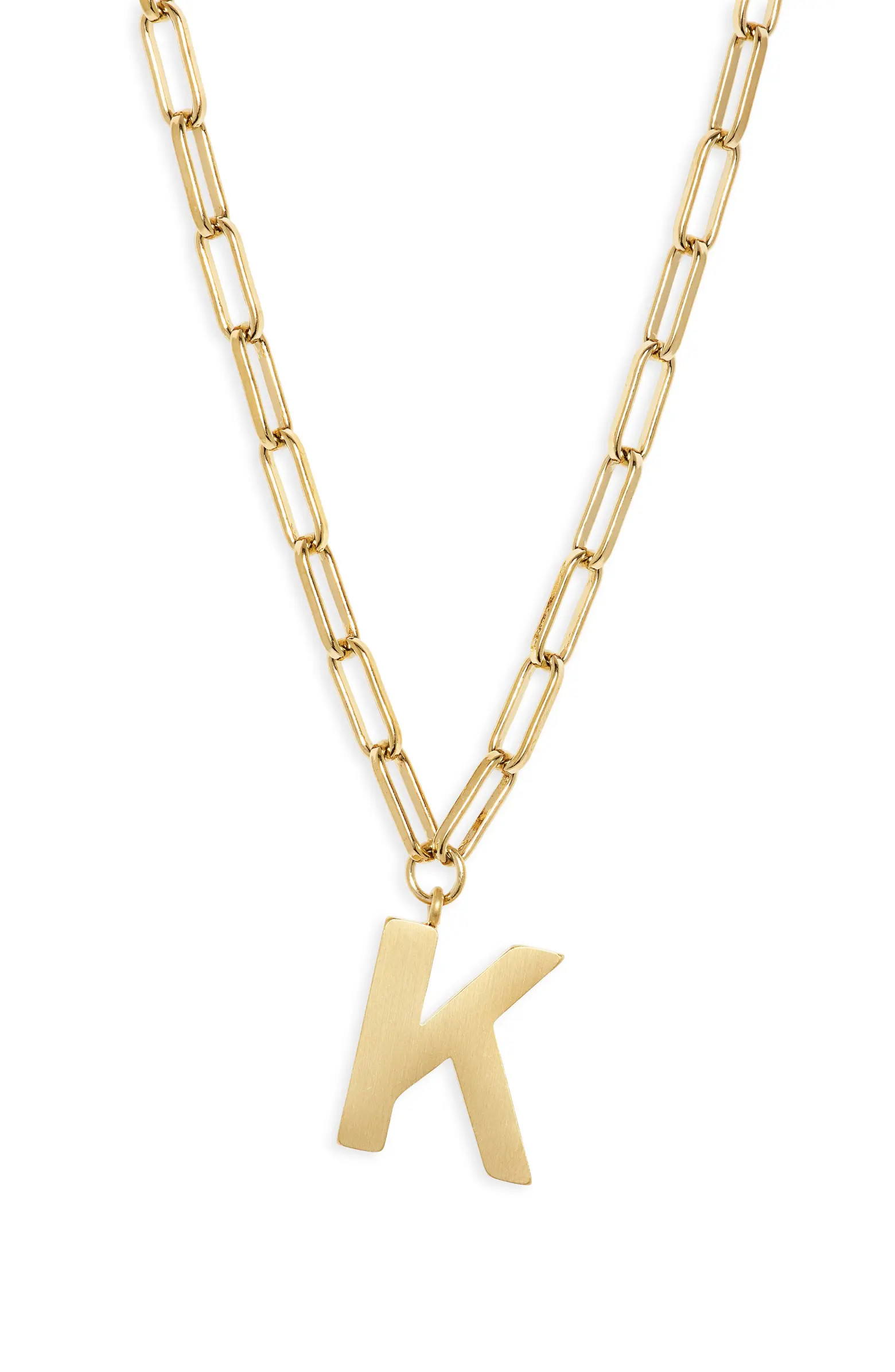 kate spade new york Initial Pendant Necklace | Nordstrom | Nordstrom