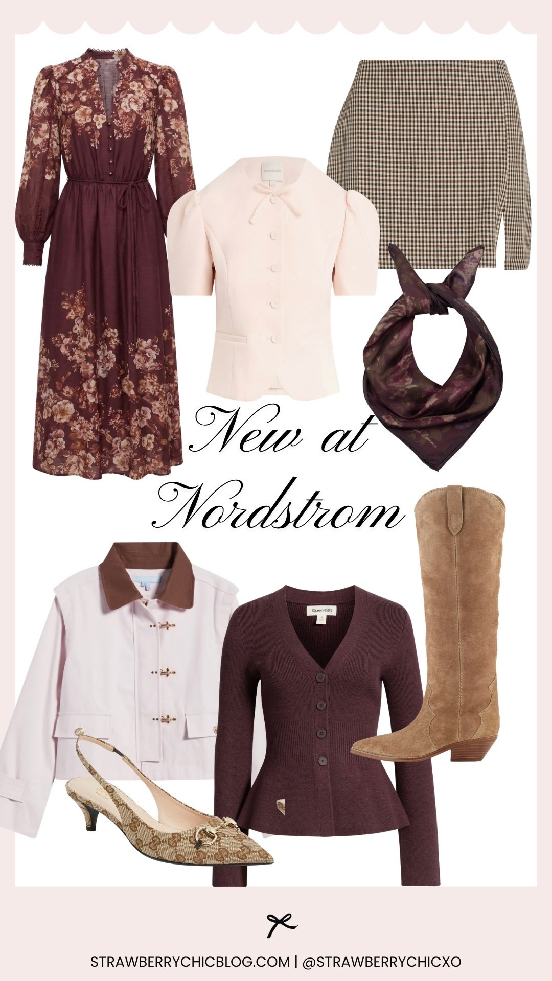 Give me all of these gorgeous fall finds!! 

Nordstrom new arrivals // fall fashion // classic wardrobe // feminine style