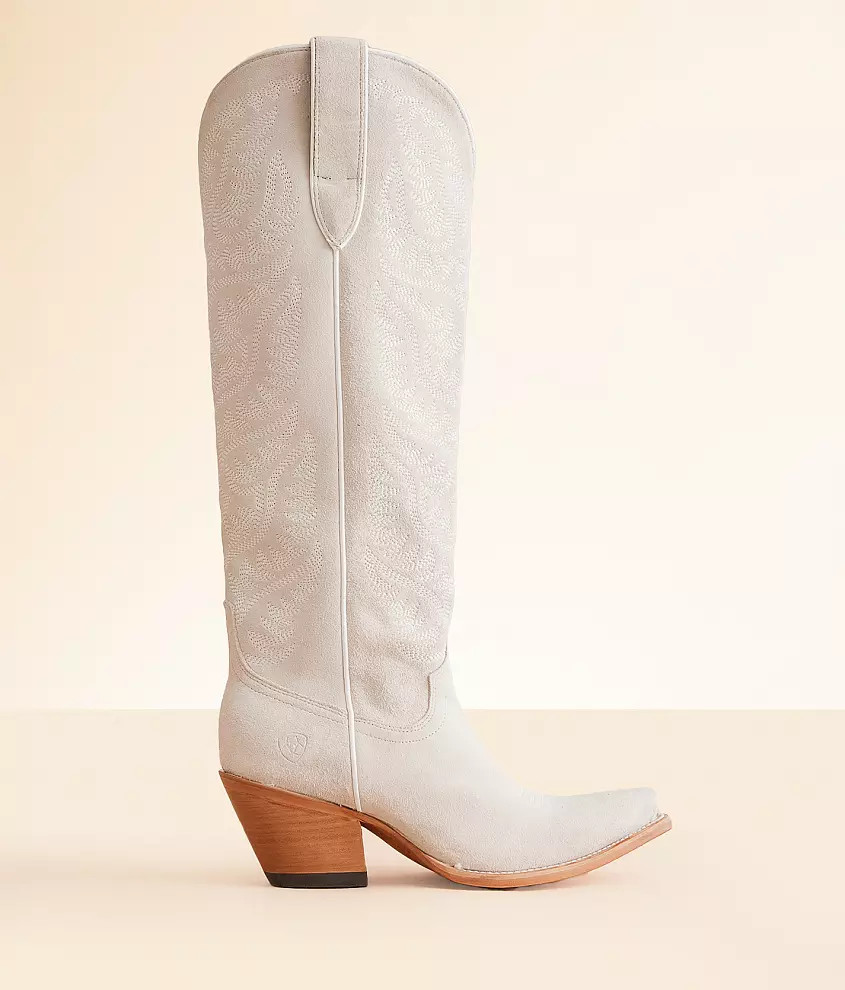 Laramie Stretchfit Leather Western Boot | Buckle