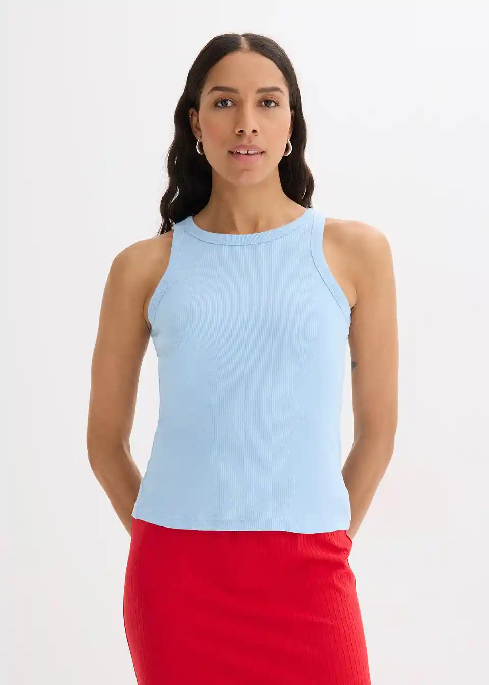 Geripptes Tanktop | Bonprix DE