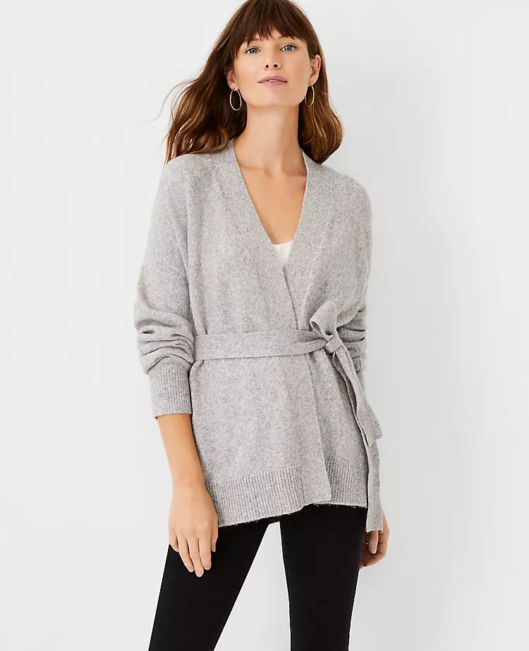 Wrap Belted Cardigan | Ann Taylor (US)