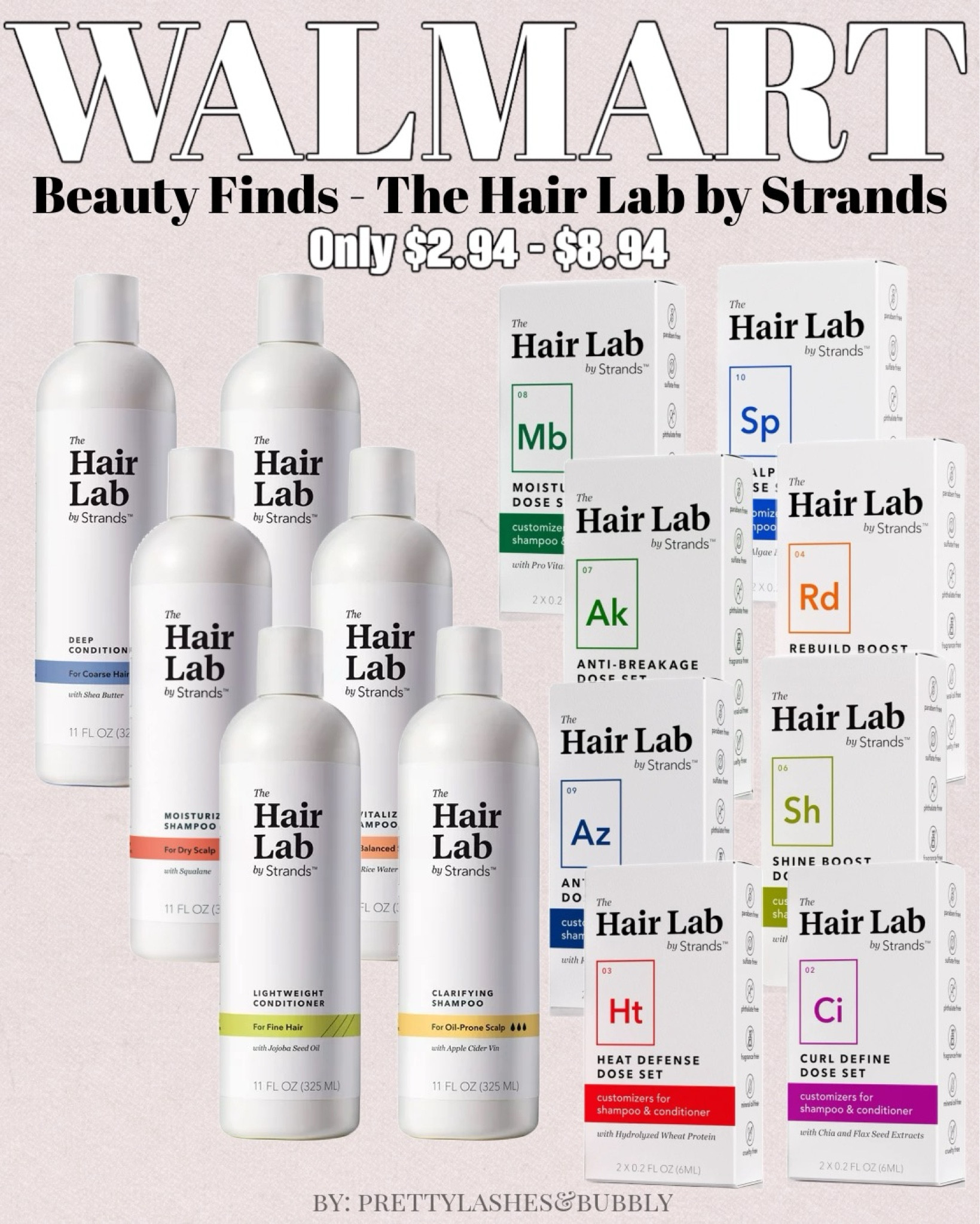 Walmart Beauty Finds!  The hair Lab by Strands gives you customized haircare just for your specific hair needs!  take their test and find your custom products!

#ltkover40 #ltkholiday #ltkfindsunder100 #ltkstyletip #ltktravel


#LTKfindsunder50 #LTKGiftGuide #LTKbeauty