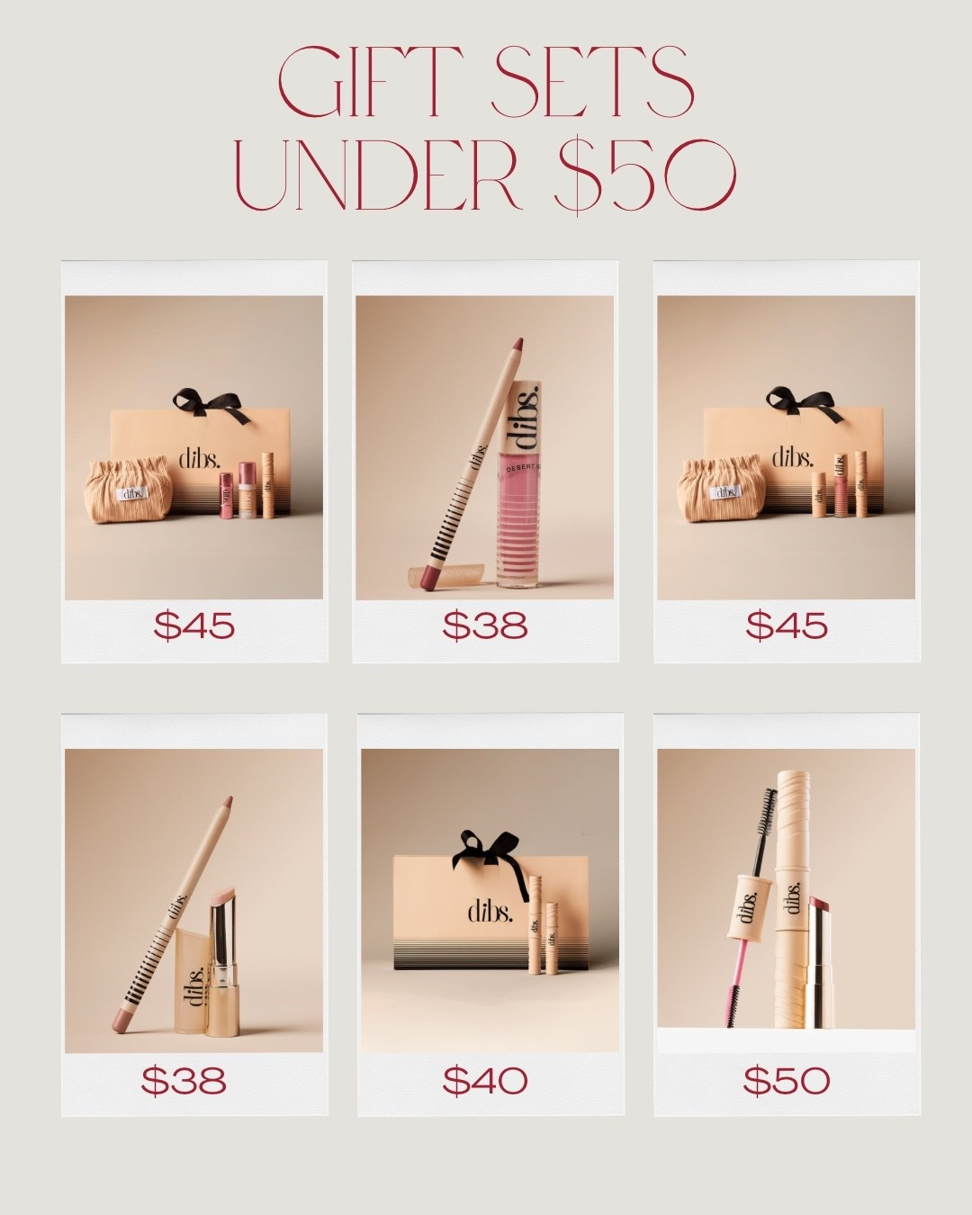 Dibs Beauty Gifts Under $50

#LTKGiftGuide #LTKCyberWeek #LTKHoliday