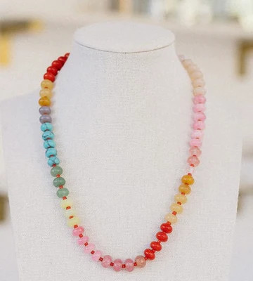 Maui Sunset Gemstone Necklace | Bracelet and Necklace Set | Erin McDermott Jewelry
