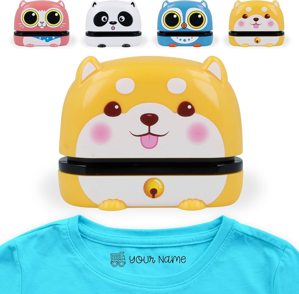 ExcelMark Clothing Name Stamp for Kids. Waterproof Ink. Perfect for Daycare, Camp, and School! (P... | Amazon (US)