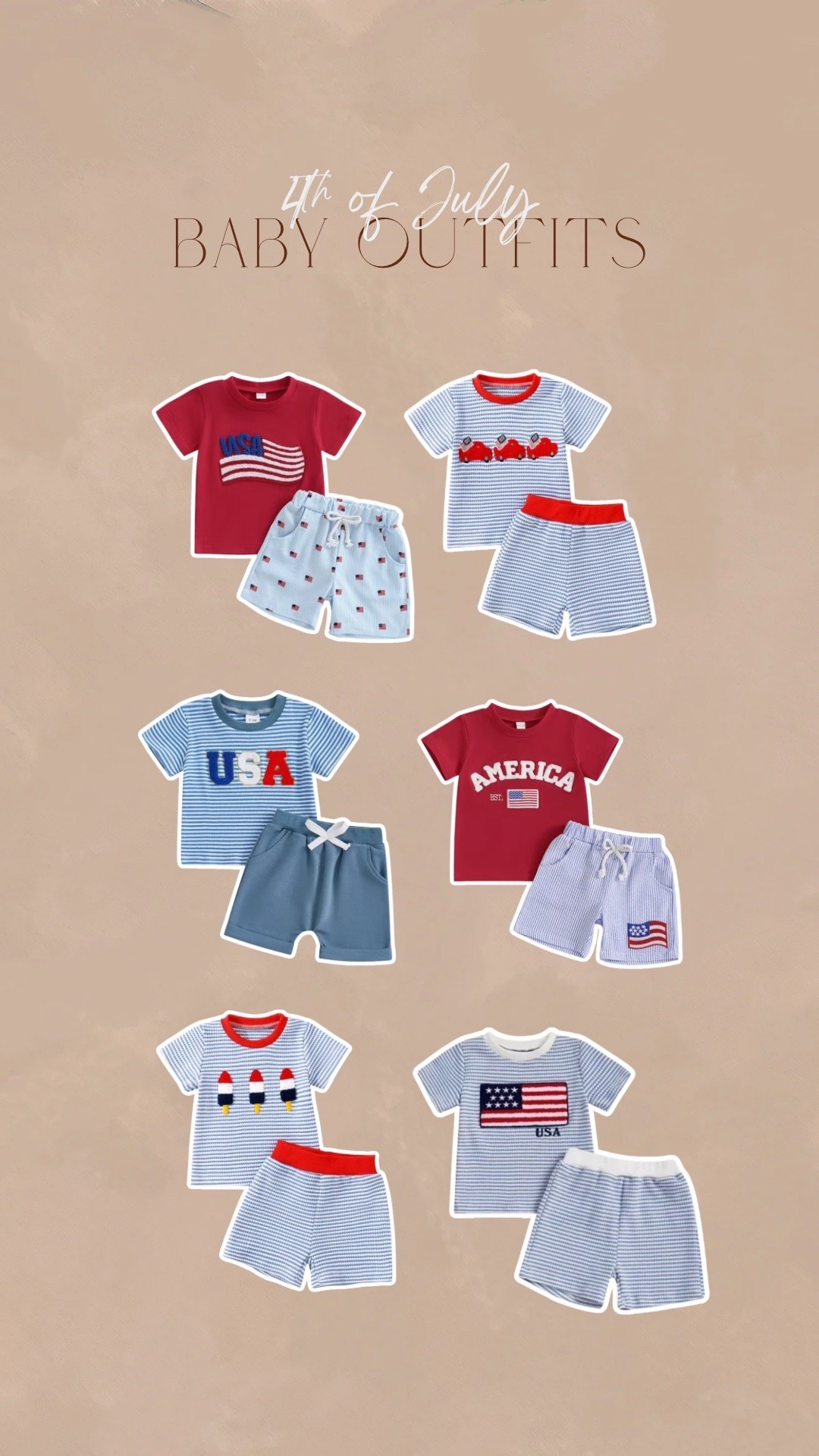 4th of July toddler boys outfits

#LTKBaby #LTKKids #LTKSaleAlert