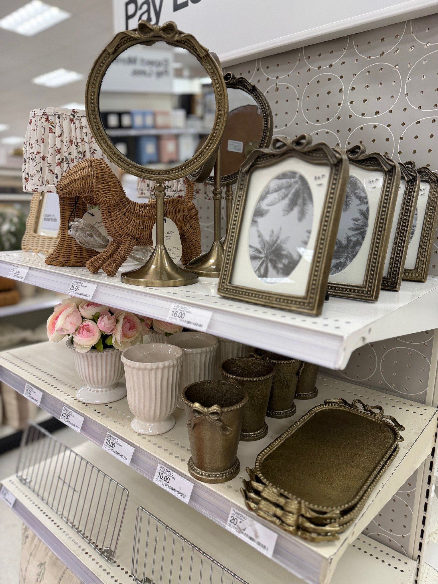 These brass bow detail home decor pieces are calling my name!!  

 #LTKHome