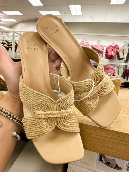 If you’re looking for a super cute raffia heal option for spring and summer. These are them! New at target and such great quality. I just love the details!

Target style. Raffia sandals. Summer heels. LTK under 50.