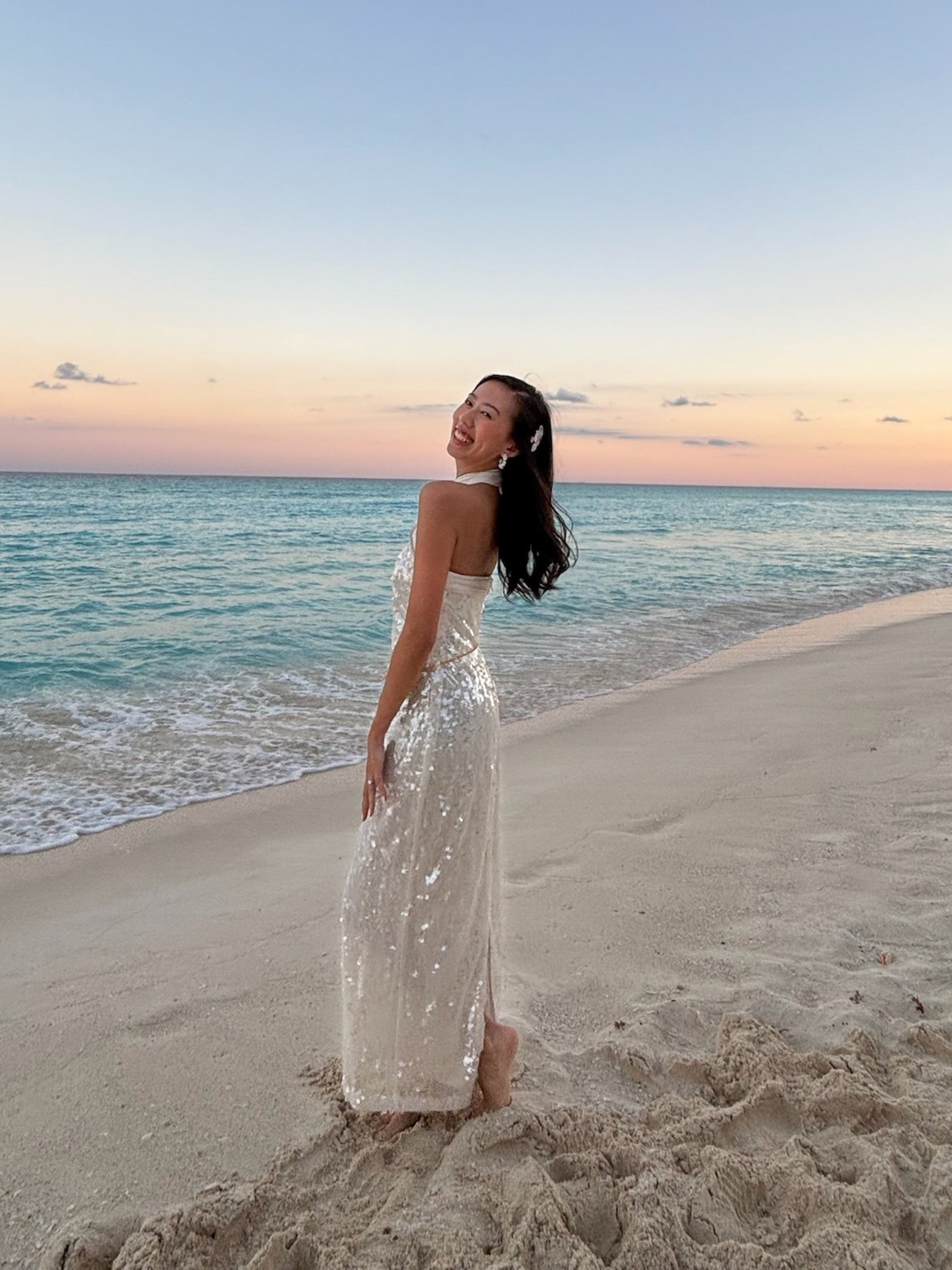 Dress (0), sequin dress, white dress, bridal dress, bachelorette dress, bride to be, vacation outfit 



#LTKSeasonal #LTKWedding #LTKTravel