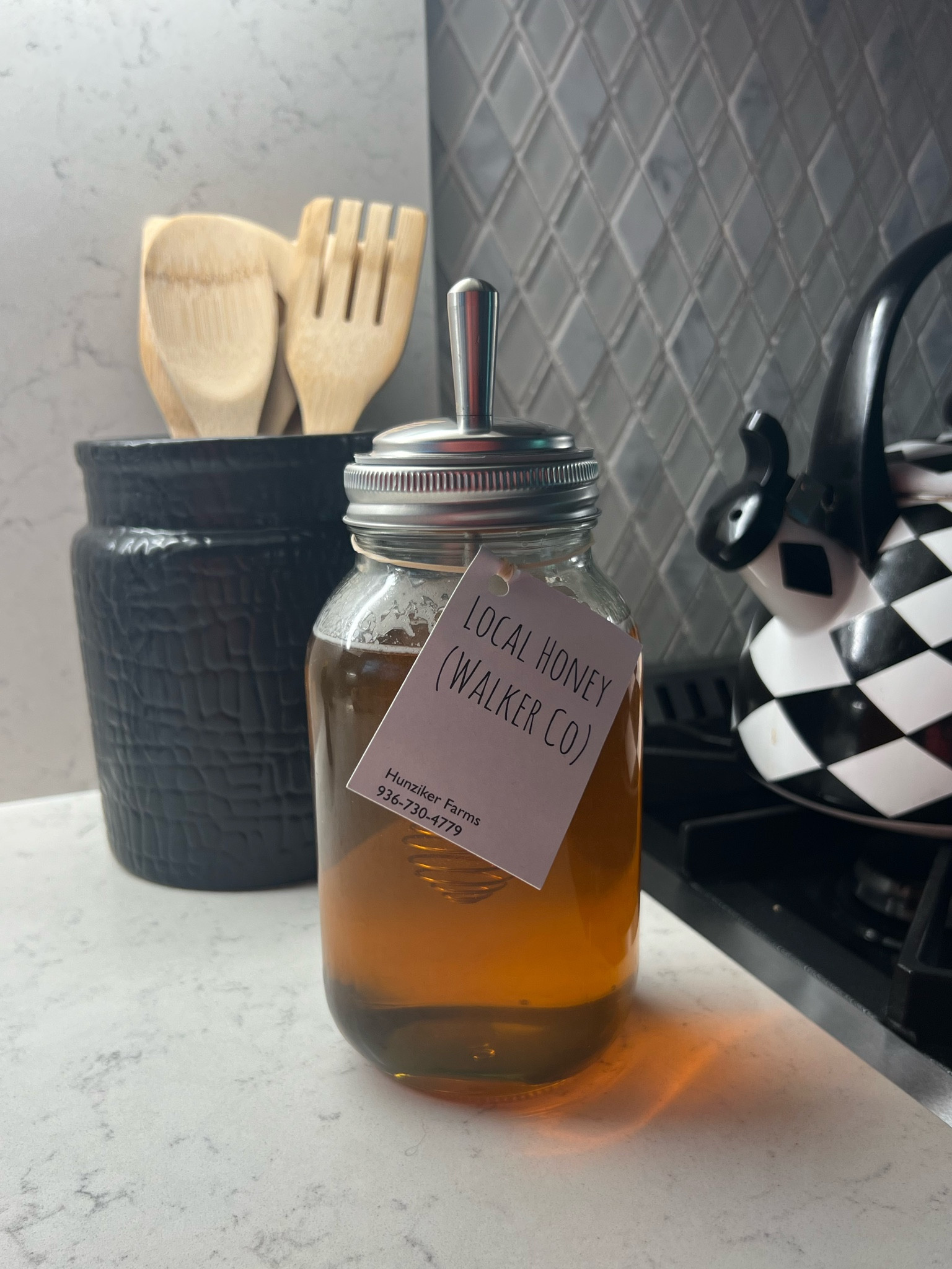 Stainless honey dipper lid!

#LTKfamily #LTKhome