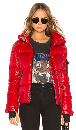 Freestyle Bomber in Cherry | Revolve Clothing (Global)