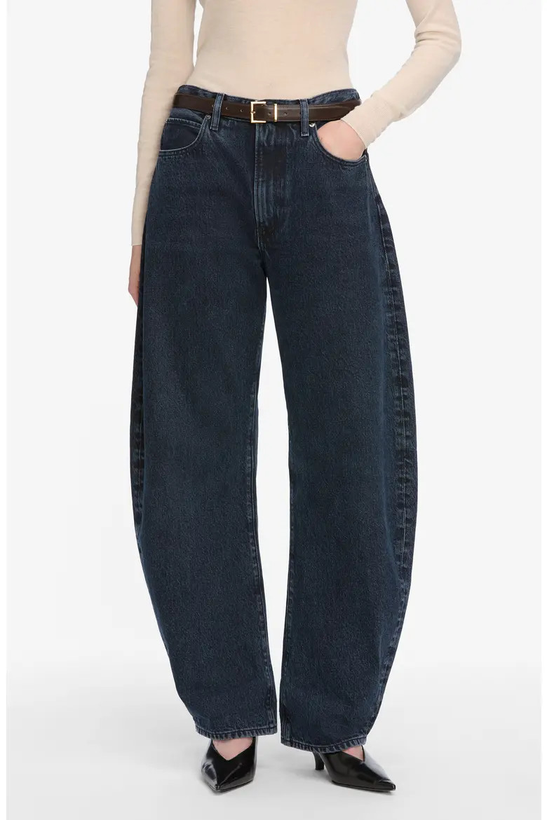The Bubble High Waist Barrel Jeans (Women) | Nordstromrack | Nordstrom Rack