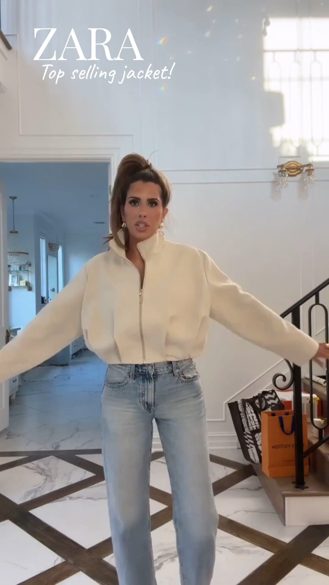 Restocked - high sell out risk! Wearing XS in the jacket and 26 jeans! Jacket comes in two other colors!!

e.l.f brightening powder in shade light/medium 

Zara fashion, Pistola, Nordstrom, Revolve, Amazon finds, Business casual workwear, Teacher outfits, Fall outfits women, Light wash denim, Bomber jacket, Fall trends, Gemme Beauty, Emily Gemma

#LTKNYFW #LTKSeasonal #LTKdayinmylife