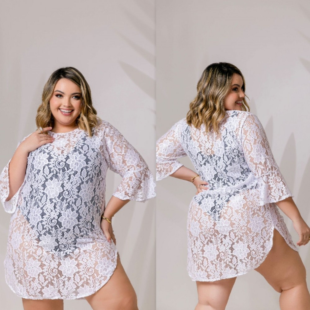 Saída de Praia Plus Size | Shopee (BR)